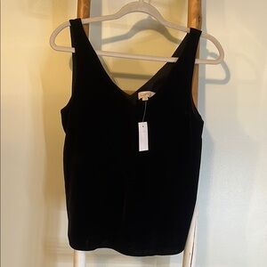 LOFT Women's Black Sleeveless Top